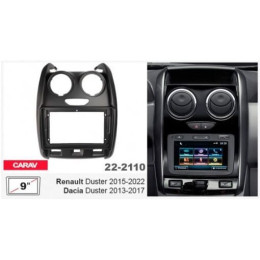 Рамка перехідна 9" Renault Duster, Dacia Duster 2013-2022