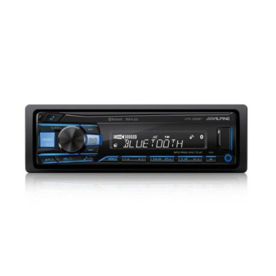 Аудіоресивер Alpine UTE-200BT з Bluetooth, RGB-підсвічуванням і USB