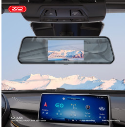 Відеореєстратор XO XJ06 дзеркало заднього виду 5-inch, WiFi