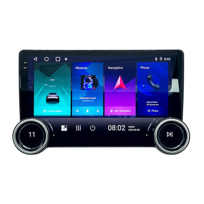 Мультимедійна станція Cyclone P10-003 (4×64 DSP) з 11,5" Q-LED дисплеєм, CarPlay та Android Auto