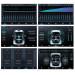 Мультимедійна магнітола Decker D9-004 Android 6/128GB з DSP, 360° камерою і 2K дисплеєм