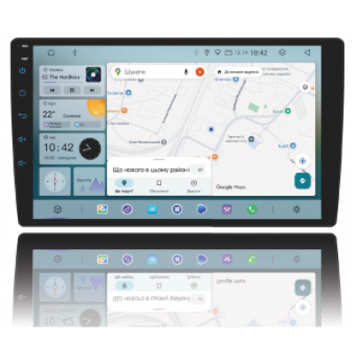MP5-ресивер Shuttle SL901 — 9" QLED, Android 13, 8-ядер, 4/64, DSP, камери 360°