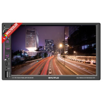 MP5 ресивер SHUTTLE SDUD-7070 IPS CarPlay/AndroidAuto