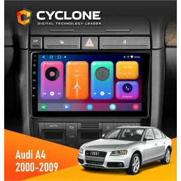 Штатна магнітола Audi A4 (2000–2009) Cyclone C9 CPL 2x32
