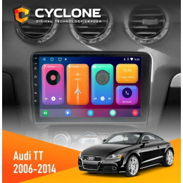 Штатна магнітола Audi TT (2006-2014) Cyclone C9 CPL 2x32 Штатна магнітола Audi TT (2006-2014) Cyclone C9 CPL 2x32